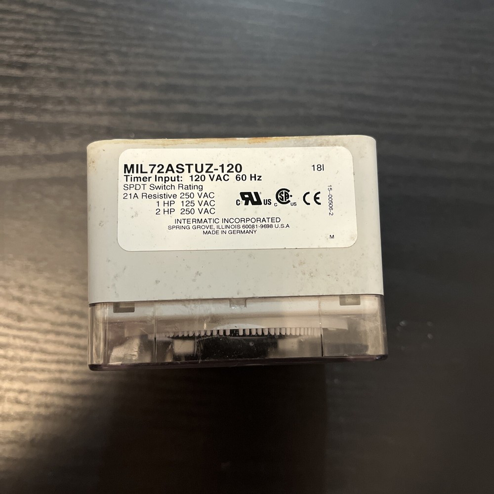 Intermatic MIL72ASTUZ-120 Surface/din Rail Mount Timer 120v-ac