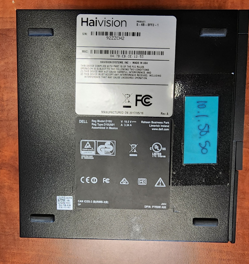 Haivision KB Mini 2 H.264 & HEVC SD/HD Encoding/Transcoding Appliance Encoder