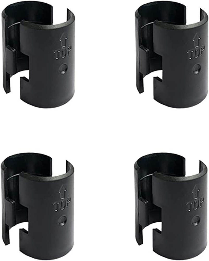 8 Pack Wire Shelf Lock Clips for 1 Inch Post Shelving System Replacement