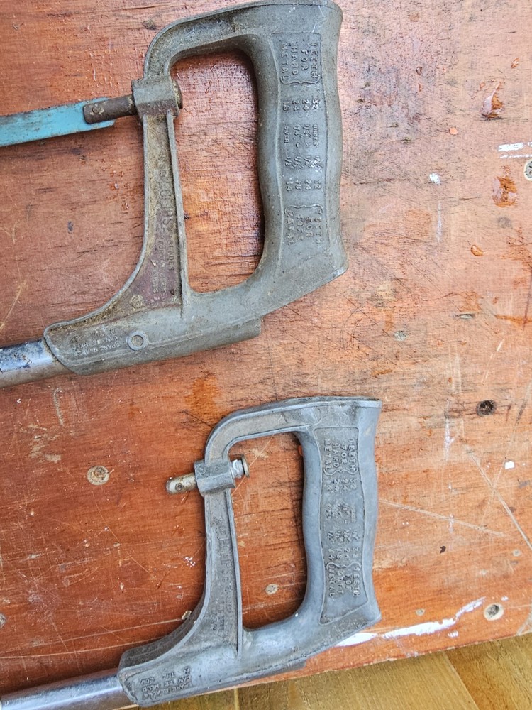 Job Lot Of 2 Eclipse Hacksaws