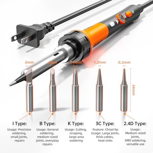 Precision Soldering Micro Pen Heavy Duty Kit Small Electrical Welding Tool