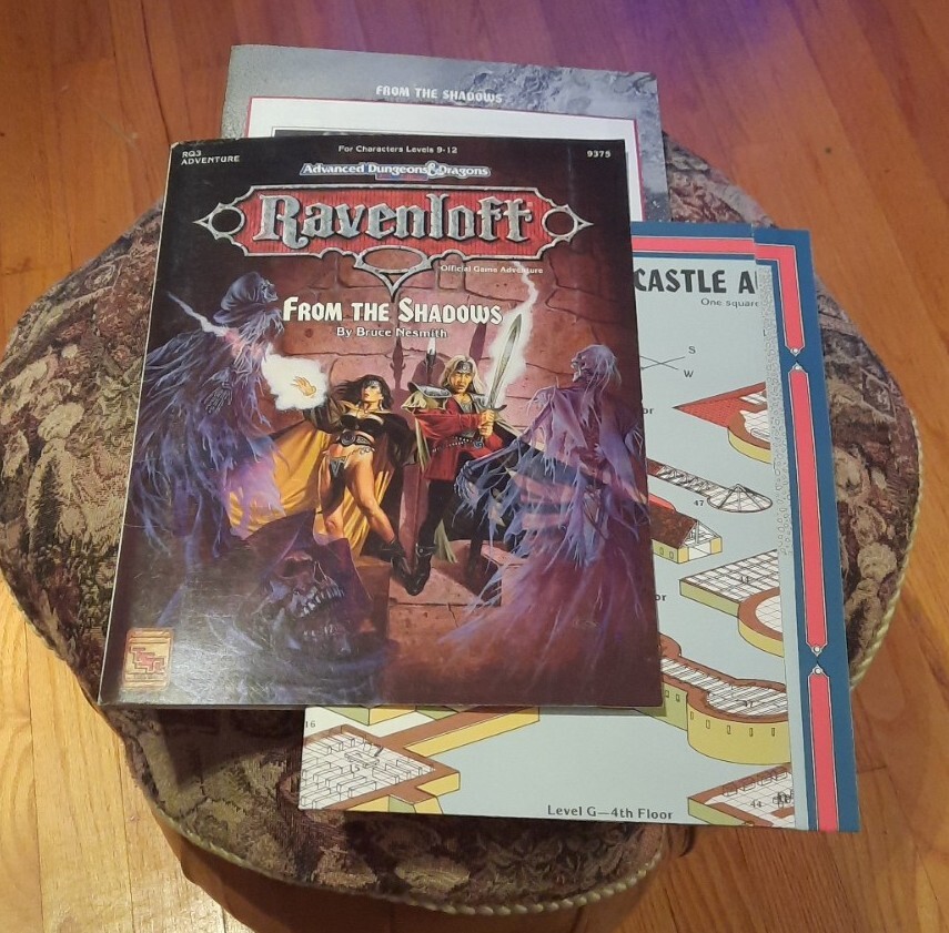AD&D Ravenloft D&D From the Shadows TSR Dungeons & Dragons 9375