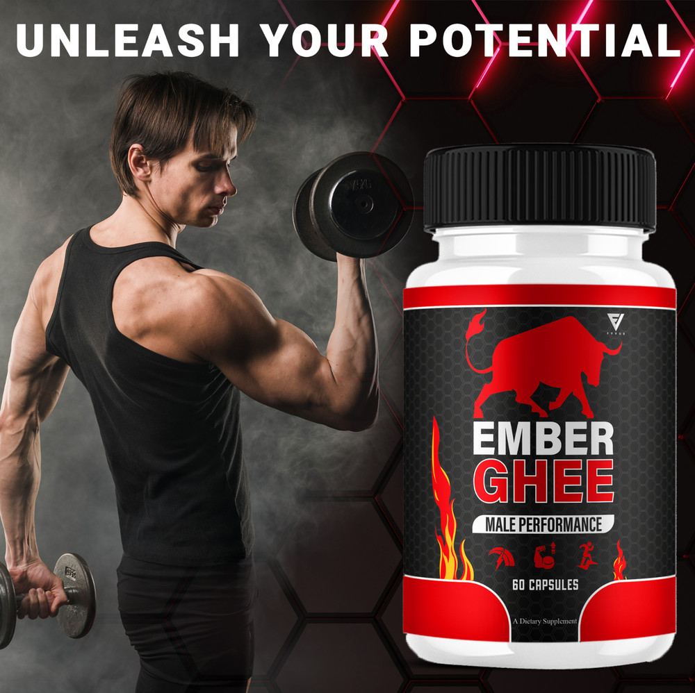 Ember Ghee Max Performance Supplement EmberGhee Capsules (60 Capsules)