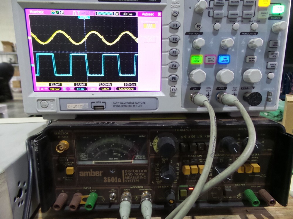 Amber Model 3501a Distortion & Noise Measuring System