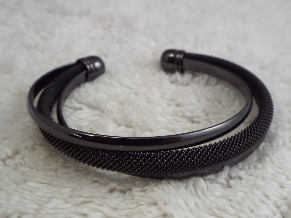 Gunmetal Cuff Bracelet (C71)