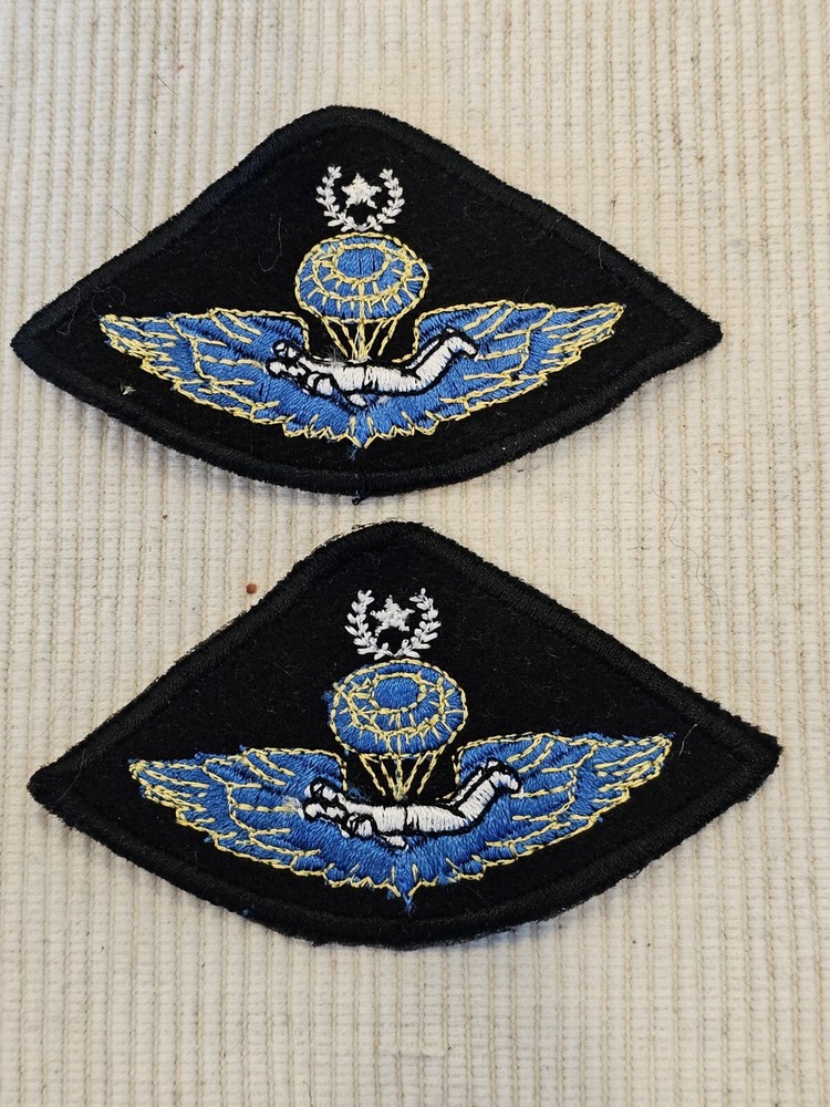 1960s 70s Greek Army Special Forces Commando Tab Patch Set L@@K!!! f