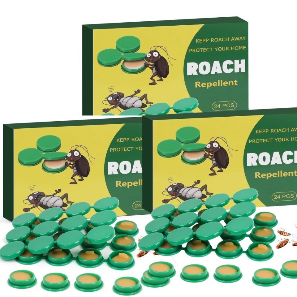 3 Pack Roach Killer Cockroach Traps for Indoor & Outdoor Infestation Control hot