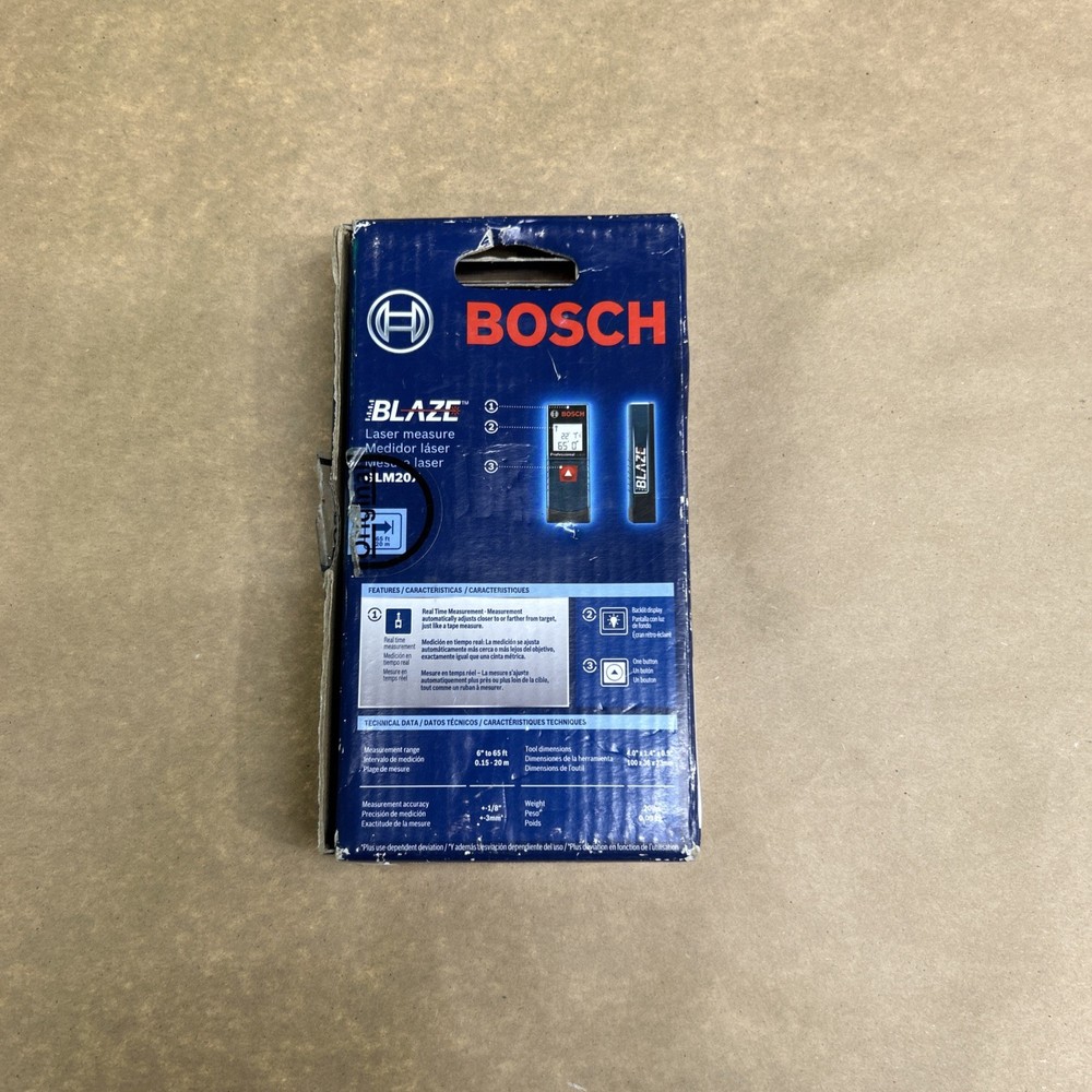 Bosch Laser Measure | GLM20X | COMPLETE | FREE SHIPPING!