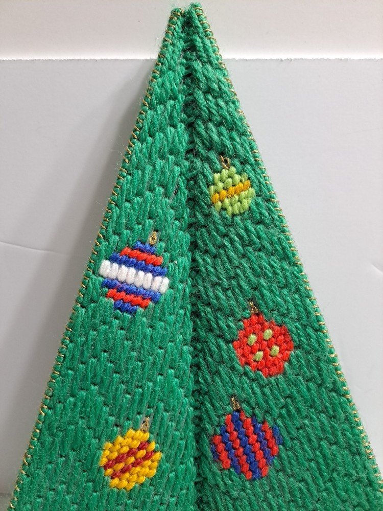 Hand Sewn Christmas Tree Shaped Decor