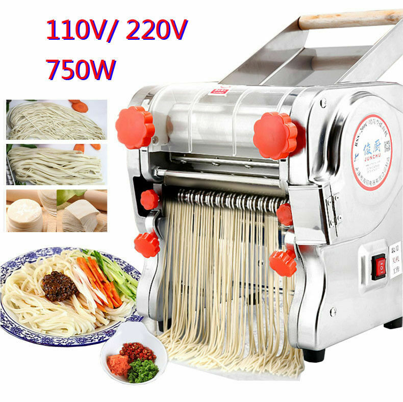 Electric noodle machine Automatic noodle pasta maker with Noodles Roller Tool US