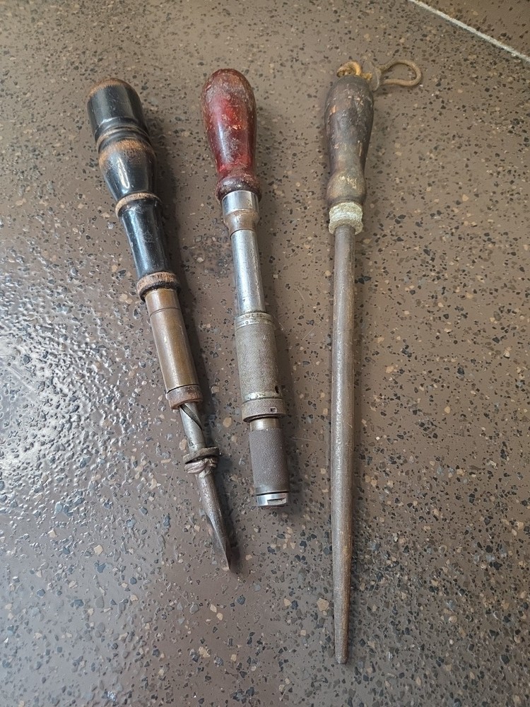3 Antique Hand Tools-see All Photos