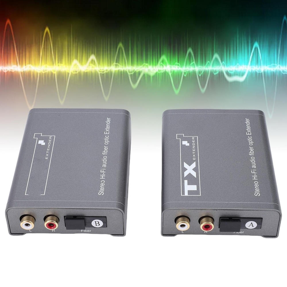 For Audio Over Fiber Extender 20KM Single Mode 2KM Multi Mode