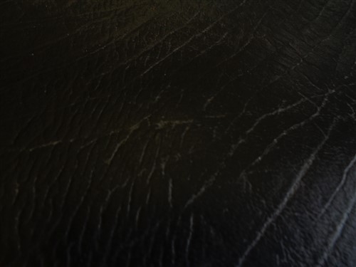 LEATHER HIDE BLACK TEXTURED 101" X 51"