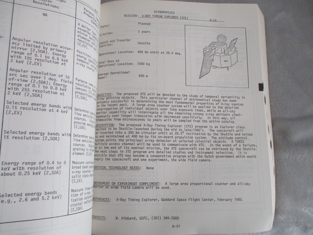 NASA/MSFC PRE-SHUTTLE SPACE SYSTEMS TECHNOLOGY MODEL COMPLETE 3 VOLUME SET -1980