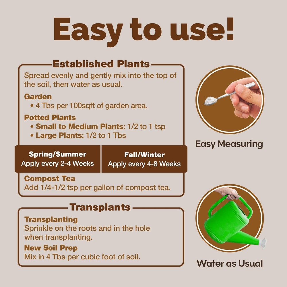Trichoderma for Plants, Great for Transplanting and Established Plants, Also ...