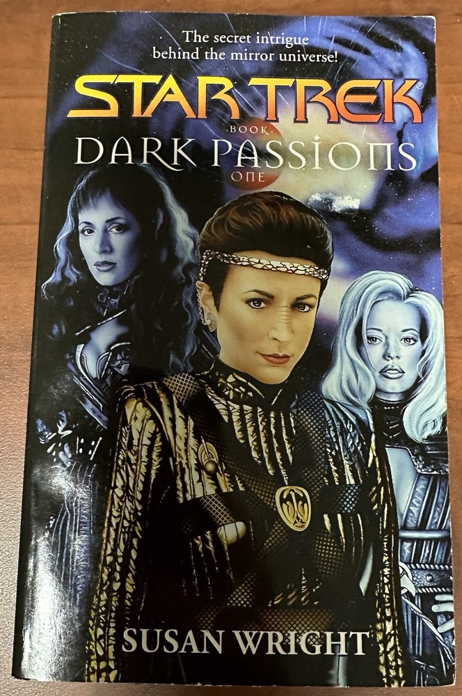Star Trek Dark Passions Book One Susan Wright Paperback Used