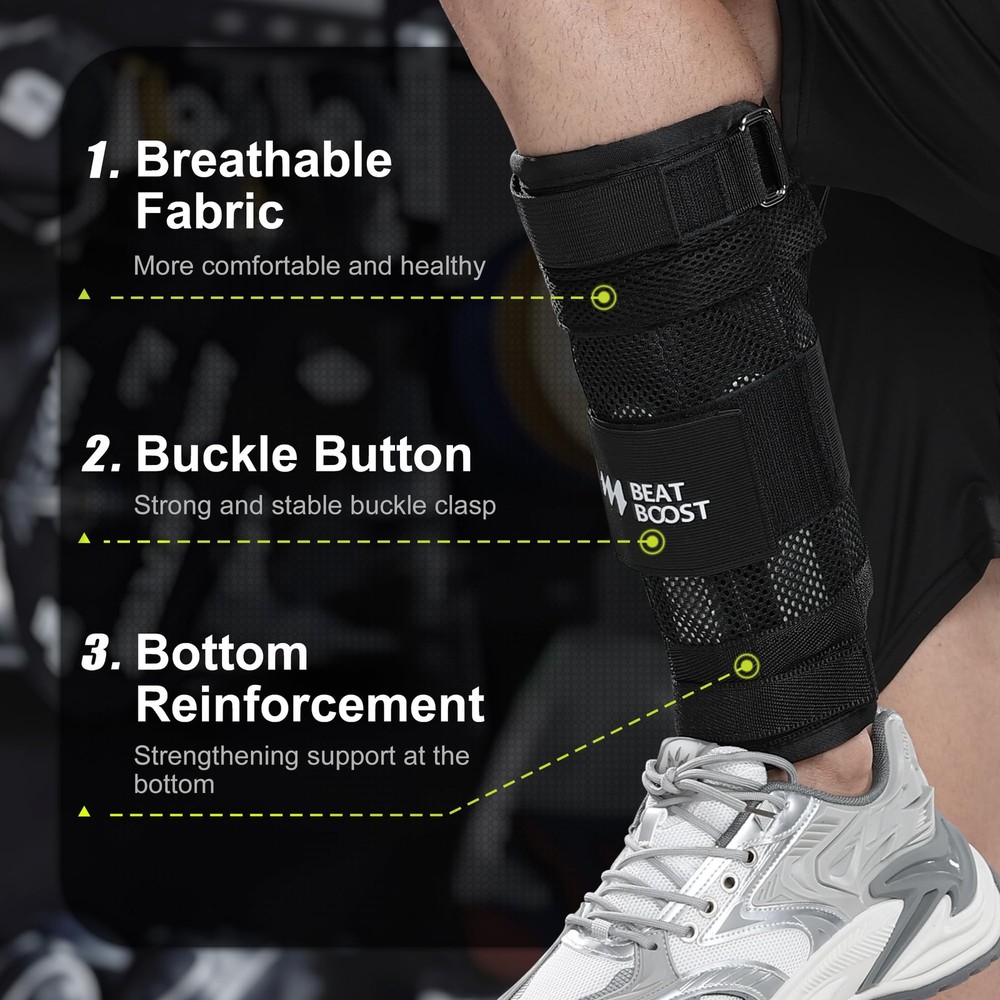 Ankle Wrist Weights 25lb Adjustable Leg Arm Weights for Men Walking Pilates E...