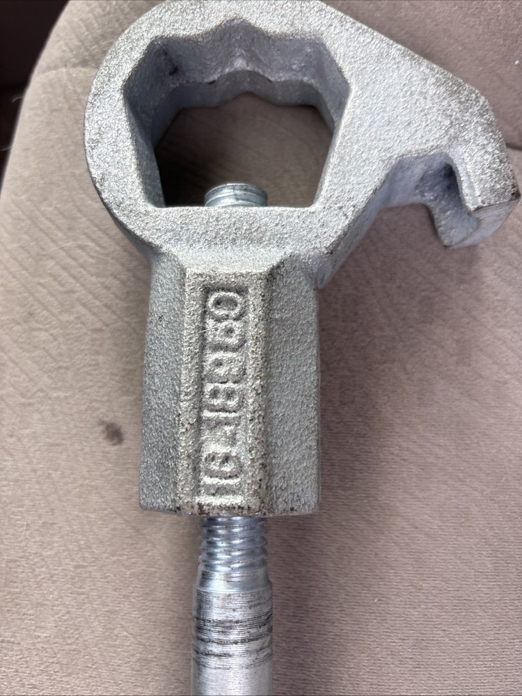 189 HEAVY DUTY ADJUSTABLE FIRE HYDRANT WRENCH 17" LONG Dixon Valve