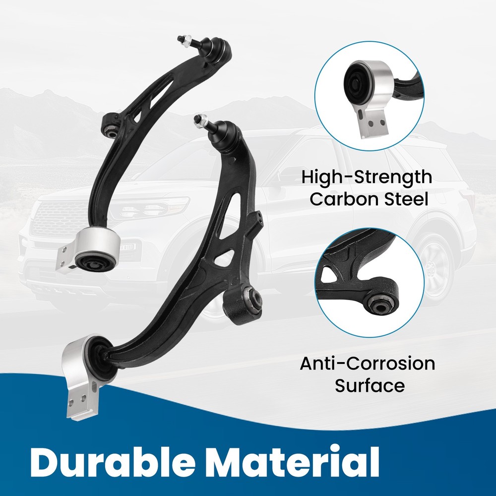 14x Front Complete Struts Control Arms Kit for Ford Explorer 2013-2017 172730