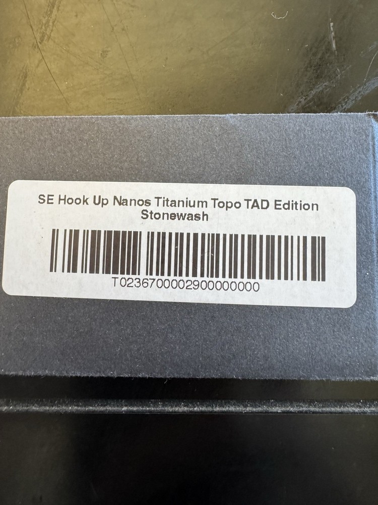 SE Hook Up Nanos Titanium Topo TAD Edition