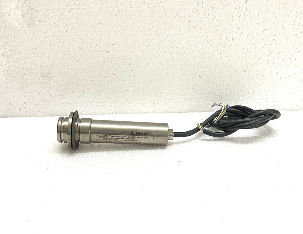 4 tech Minibar MT30 type;P130N0113A5 Submersible Level/Temperature/Transmitter