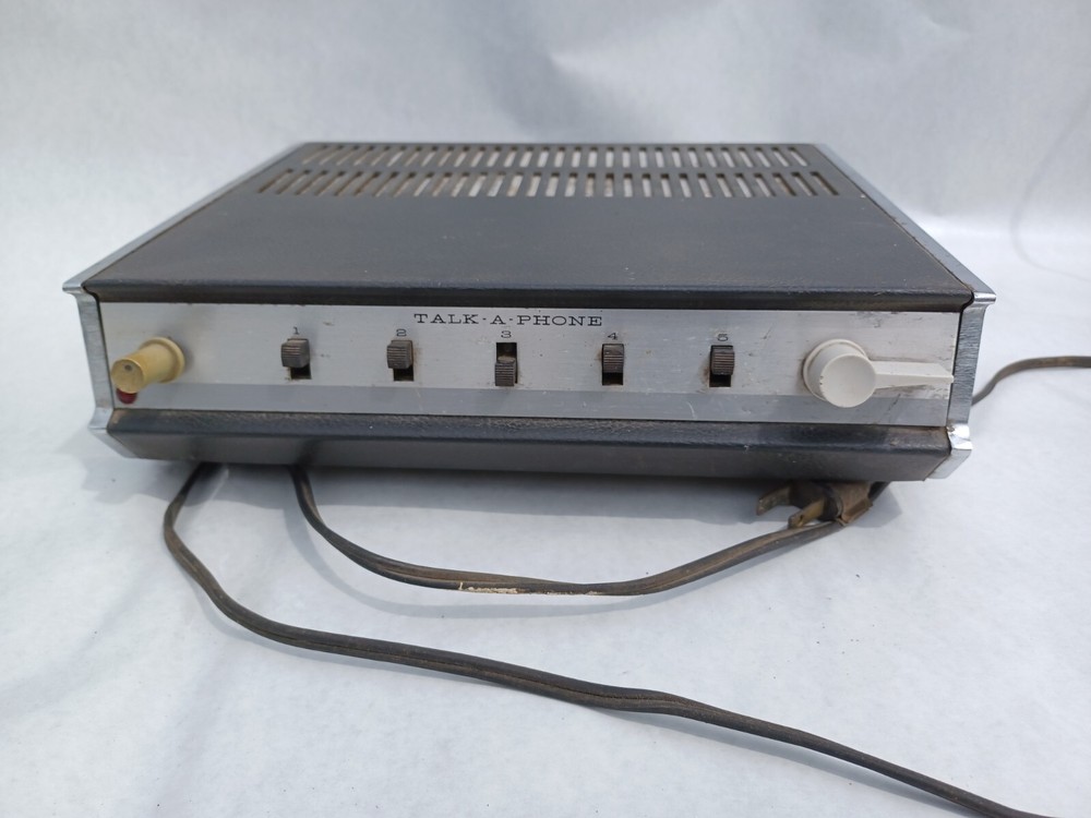 Vintage Talk-A-Phone K-ML-5 Intercom System