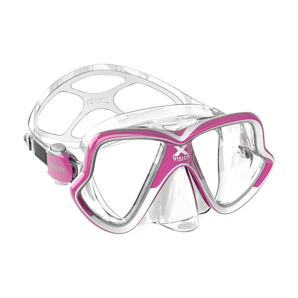 Mares X-Vision Mid 2.0 Mask - Pink/White - Open Box/Returned