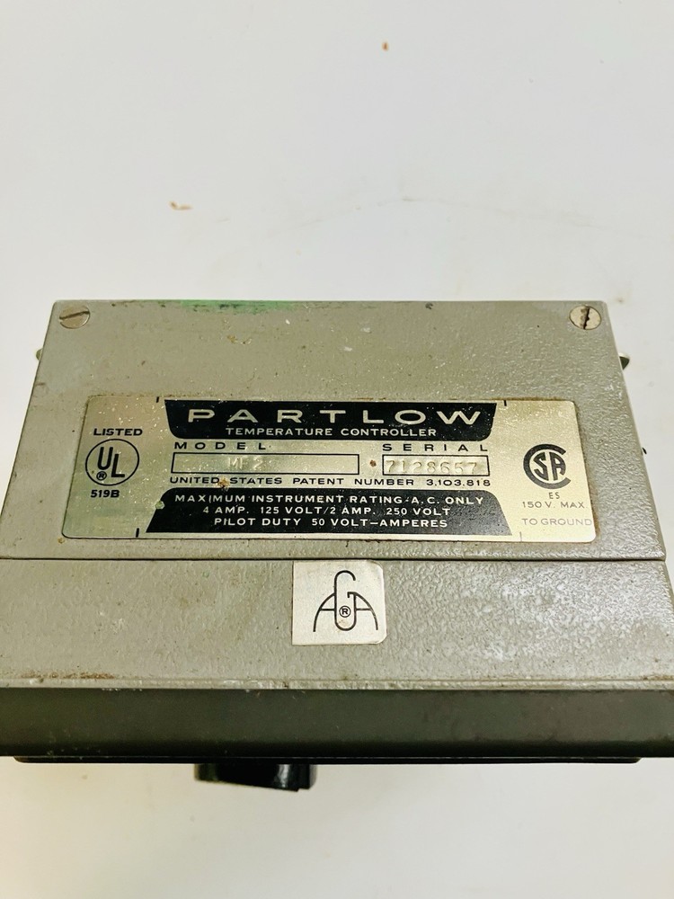 Partflow Temperature Controller MF4