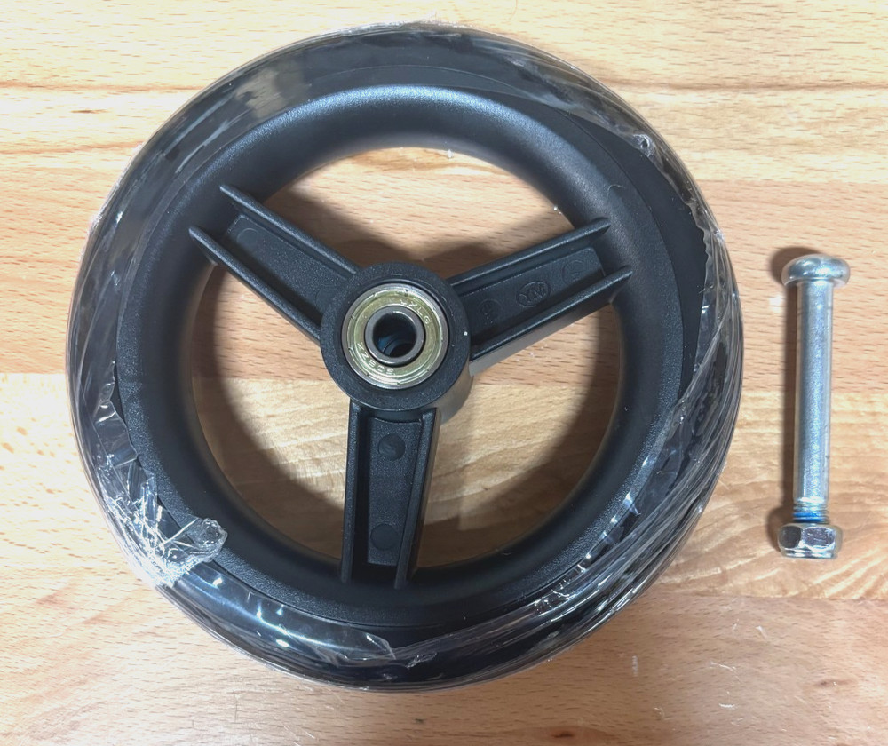 6 " FRONT WHEEL , Parts. Medline Guardian Basic 6" Steel Rollator Walker