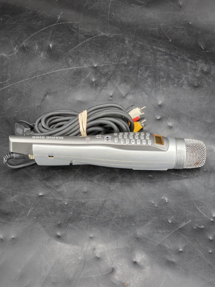 Magic Sing ET12K Wired Karaoke Microphone
