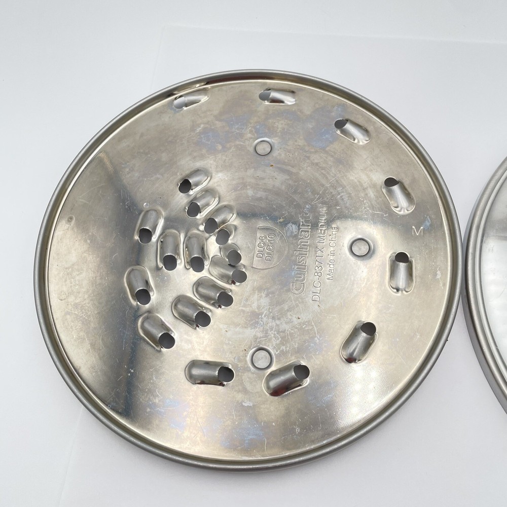 Cuisinart Basic Food Processor Slicing Discs Lot DLC-8 DCL-10 3mm