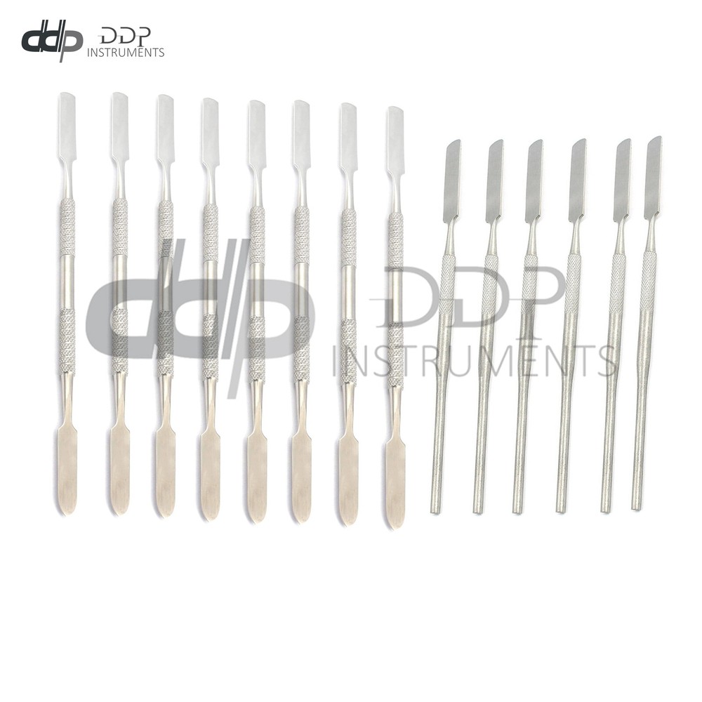 RESTORATIVE DENTAL CEMENT SPATULA DOUBLE ENDED + SINGLE ENDED GERMAN PREMIUM