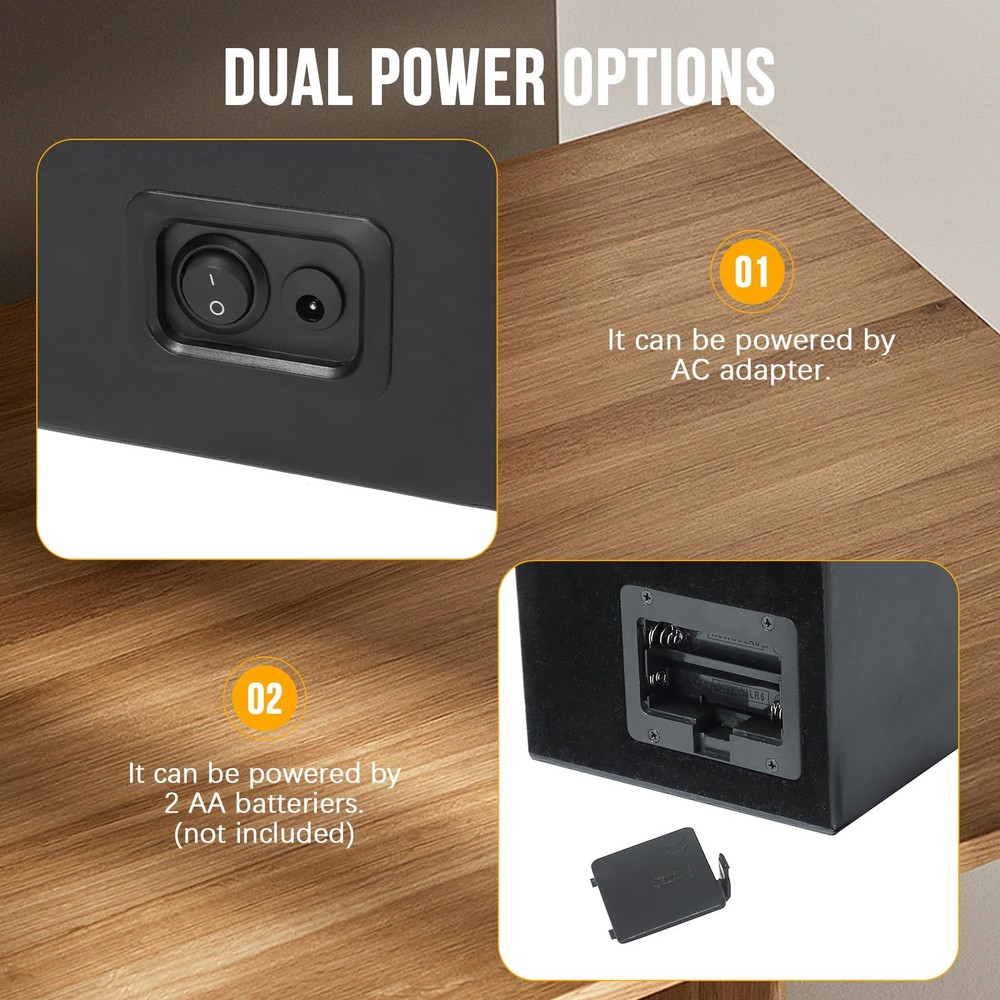 FLKQC Single Watch Winder for Automatic Watches | Black Leather