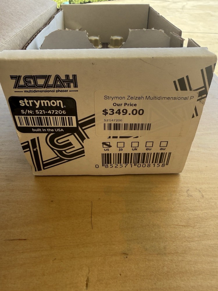 Strymon Zelzah Phaser With Power Supply