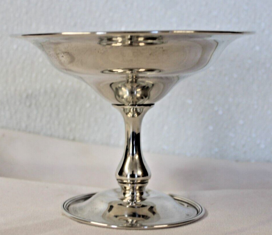Frank M. Whiting Sterling Silver Compote #4282 No Monogram 111.3G