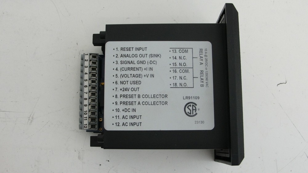 Sparling 710AL1 rate meter totalizer MS769RTAL1 new