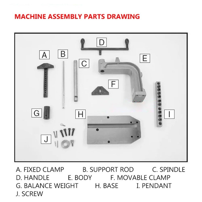 Manual Tapping Machine Precision Tapping Machine Metal Tapping Tools G8748