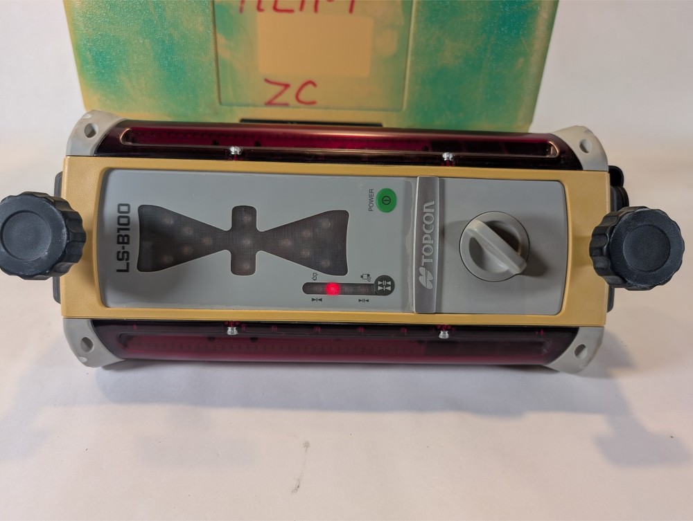 TOPCON LS-B100 LASER LEVEL RECEIVER,BACKHOE,DOZER,TRIMBLE,SPECTRA,APACHE,SENSOR