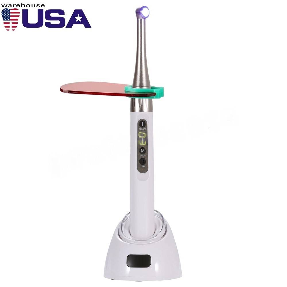 Dental ILED Wireless Curing Light Lamp 1 Sec Curing 2500mw 100-240V