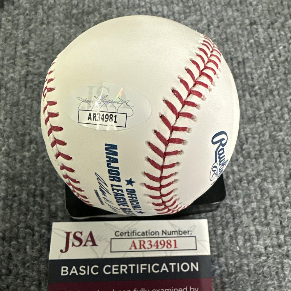 Jordan Danks Signed MLB Ball JSA Authenticated