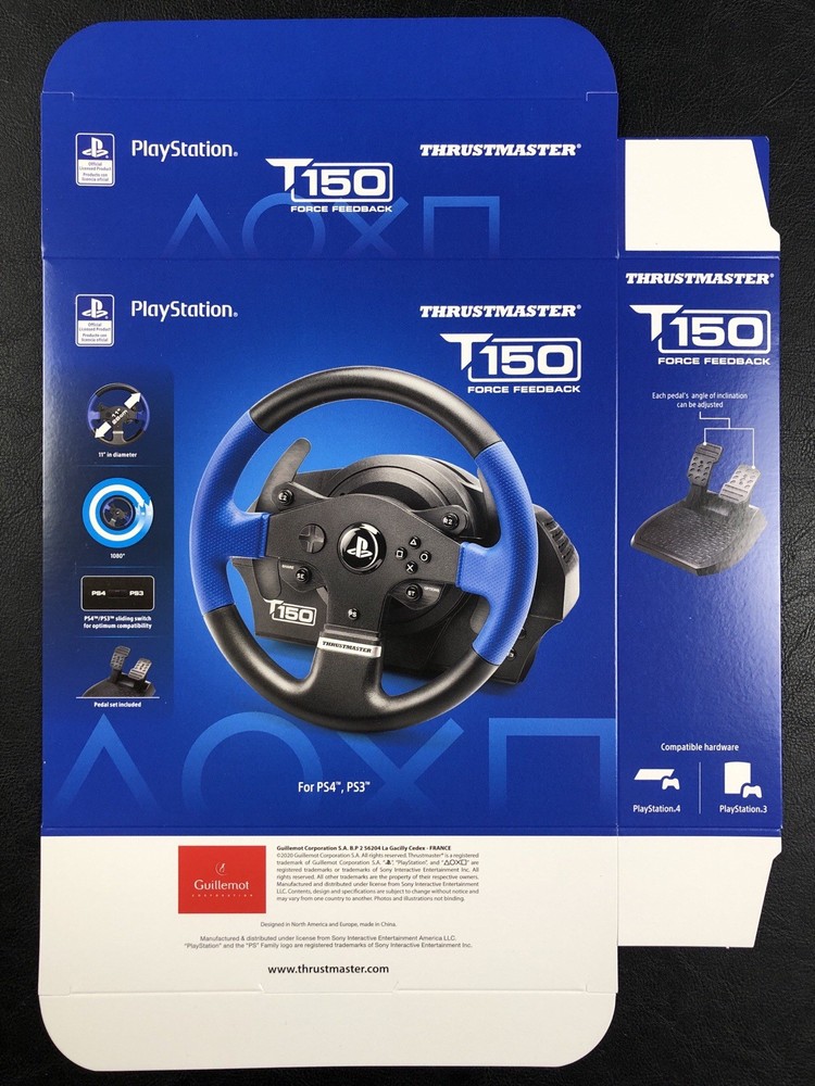 Thrustmaster PlayStation Xbox Wheel & Sticks - Store Use Display Boxes Only