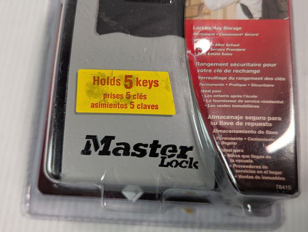 Master Lock 5401D Select Access Combination Key Storage Box - NEW