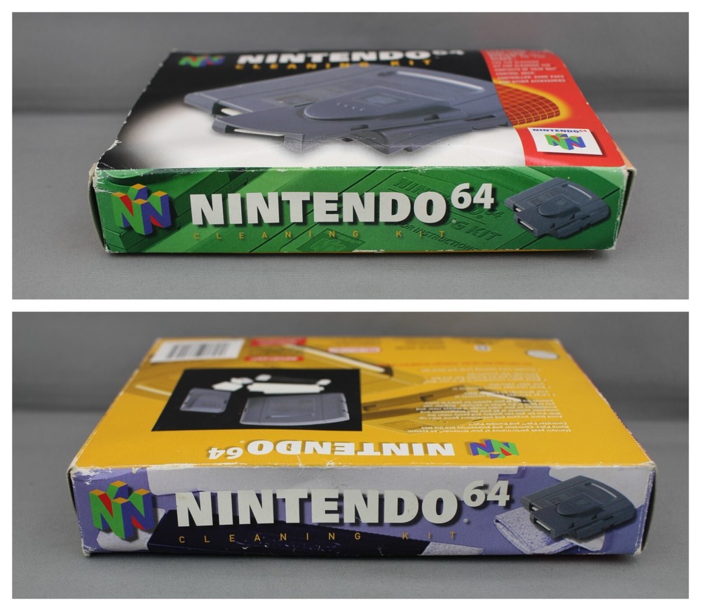 NINTENDO 64 ORIGINAL CLEANING KIT IN BOX