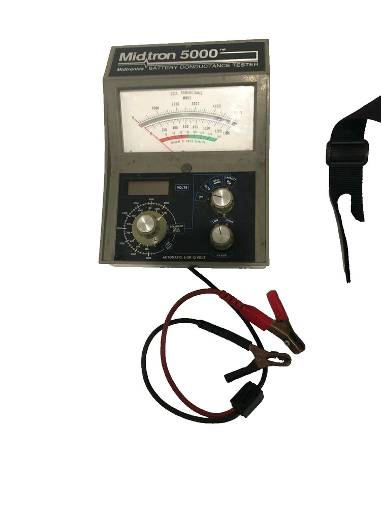 Midtronics Midtron 5000 Battery Conductance Tester Cased USED.