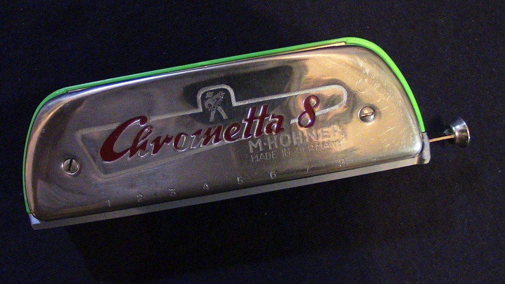 Customized Hohner Chrometta 8 Chromatic Harmonica Key of C