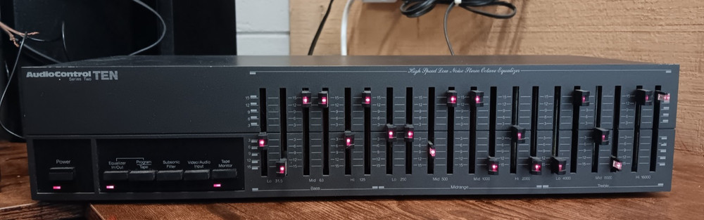 Vintage Audio Control Ten Stereo Equalizer Series Two