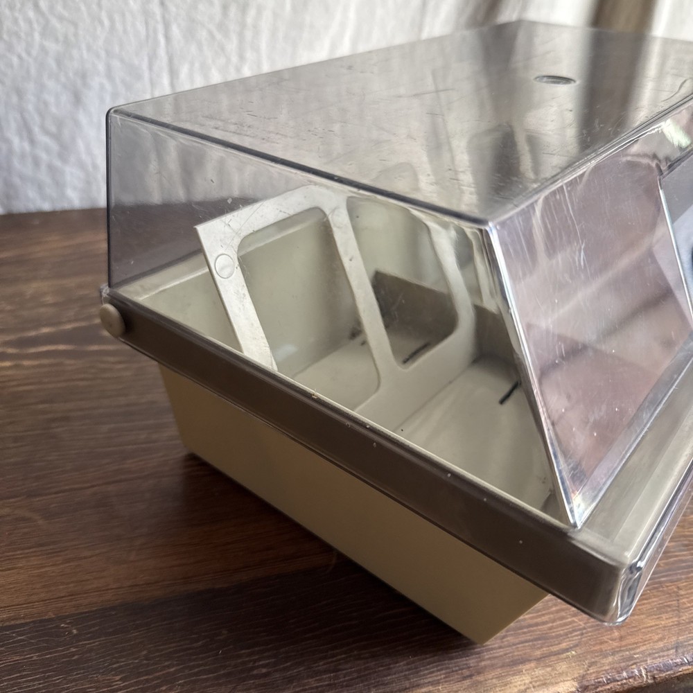 Vintage Floppy Disk Case Storage