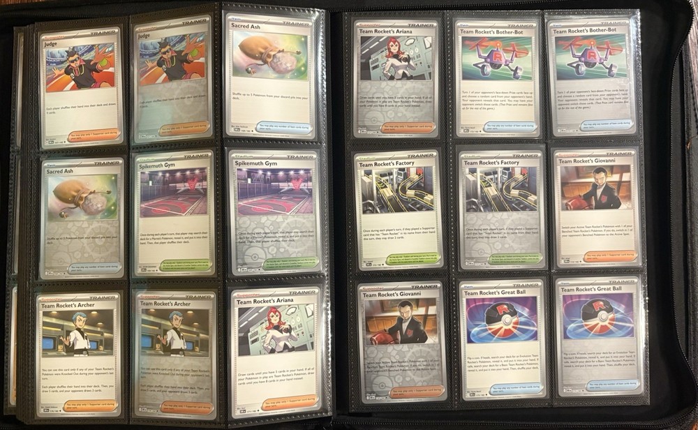Pokémon Destined Rivals Partial Complete Master Set /w PC Stamp & Pre Release