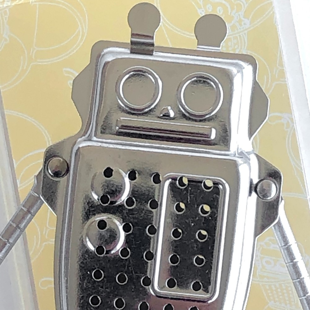 NIB Robot Tea Infuser with Mini Tray