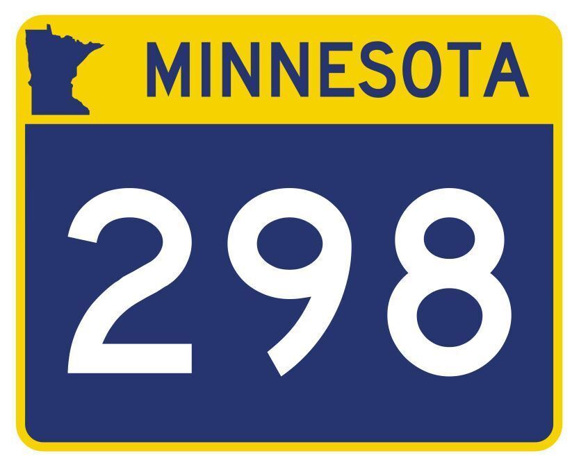 Minnesota State Highway 298 Sticker Decal